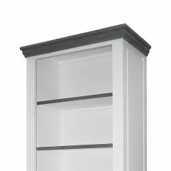 Maison Belfort Regal Nasinu - Paulownia teilmassiv - Weiß / Antik Grau -Büromöbel Verkäufe 1000117551 210722 11224400070 DETAILS P000000001000117551