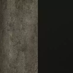 Temahome Regal Detroit - Beton Dekor / Schwarz - Höhe: 172 cm -Büromöbel Verkäufe 1000119829 201016 13515000062 DETAILS P000000001000119829