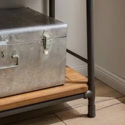 Ars manufacti Regal Atelier IV - Akazie massiv / Metall - Akazie Braun / Anthrazit -Büromöbel Verkäufe 1000123167 180917 101123061 GALLERYIMAGES P000000001000123167