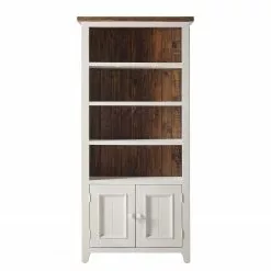 Maison Belfort Bücherregal Balignton I - Kiefer massiv - Weiß / Kiefer -Büromöbel Verkäufe 1000123499 211116 12462000077 DETAILS P000000001000123499