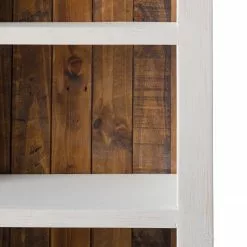 Maison Belfort Bücherregal Balignton I - Kiefer massiv - Weiß / Kiefer -Büromöbel Verkäufe 1000123499 211116 124642000101 DETAILS P000000001000123499