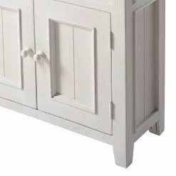 Maison Belfort Bücherregal Balignton I - Kiefer massiv - Weiß / Kiefer -Büromöbel Verkäufe 1000123499 211116 124653000107 DETAILS P000000001000123499