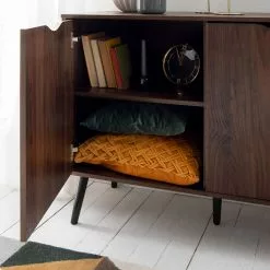 Mørteens Sideboard Gjora - Gummibaum teilmassiv - Walnuss -Büromöbel Verkäufe 1000123698 190325 11253100015 GALLERYIMAGES P000000001000123698