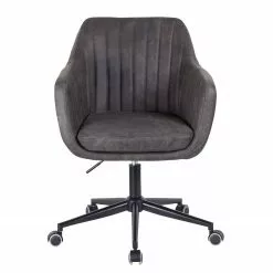 Mørteens Bürodrehstuhl Leedy - Kunstleder - Vintage Grau / Schwarz -Büromöbel Verkäufe 1000123850 181030 16260126 GALLERYIMAGES P000000001000123850