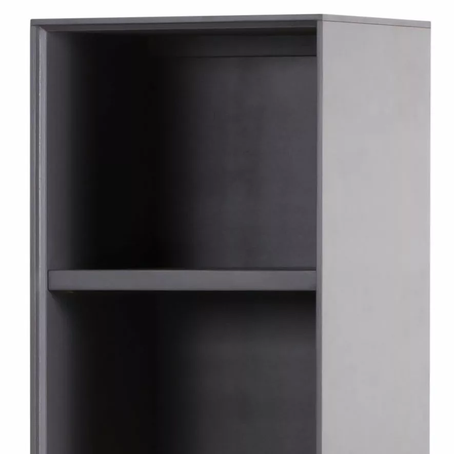 Norrwood Regal Colfax - Eiche teilmassiv - Eiche / Grau 5 Norrwood Regal Colfax - Eiche teilmassiv - Eiche / Grau – Bild 3