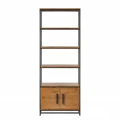 Ars manufacti Regal Woodson IV - Akazie massiv / Eisen - Akazie Hellbraun -Büromöbel Verkäufe 1000125843 191112 10032900117 DETAILS P000000001000125843