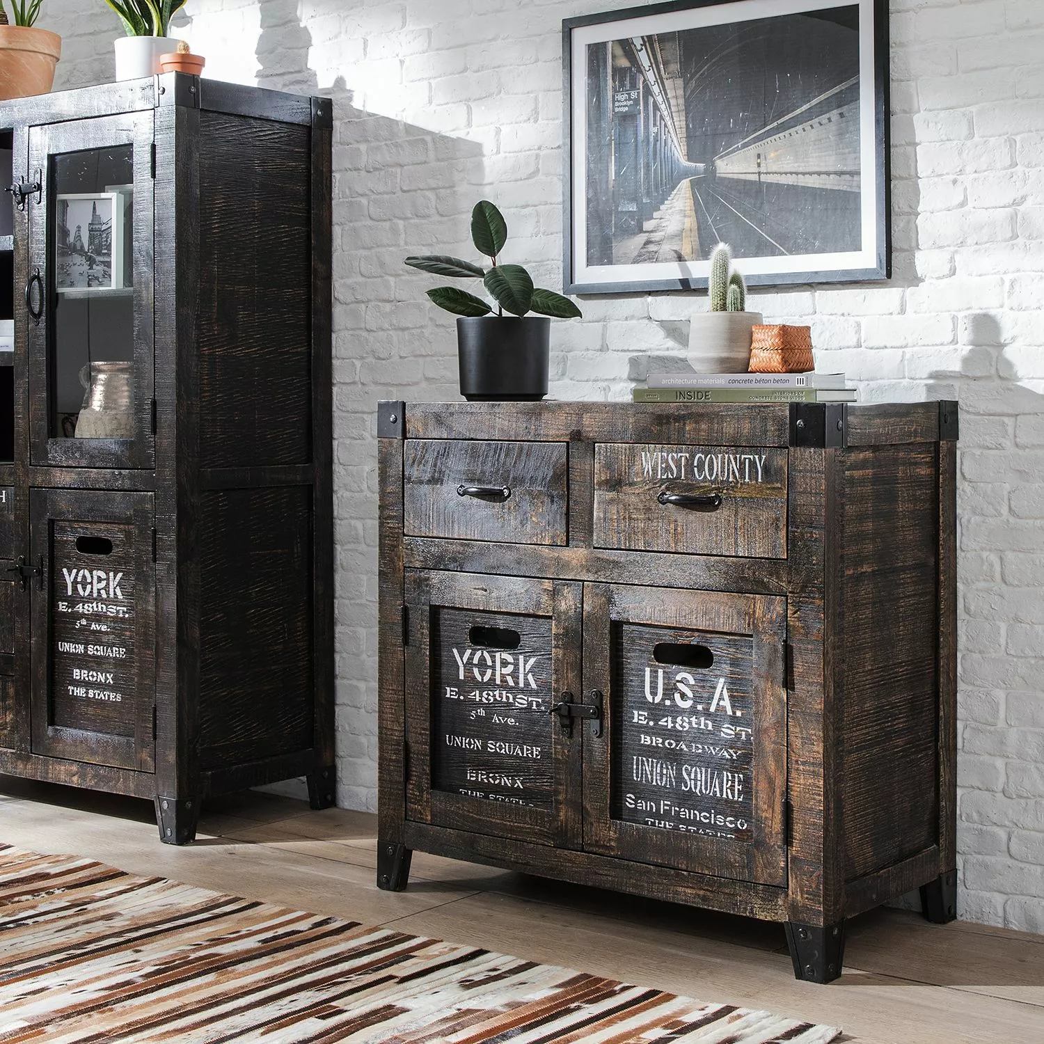 Ars manufacti Kommode Keyport I - Mango massiv 4 Ars manufacti Kommode Keyport I - Mango massiv – Bild 2