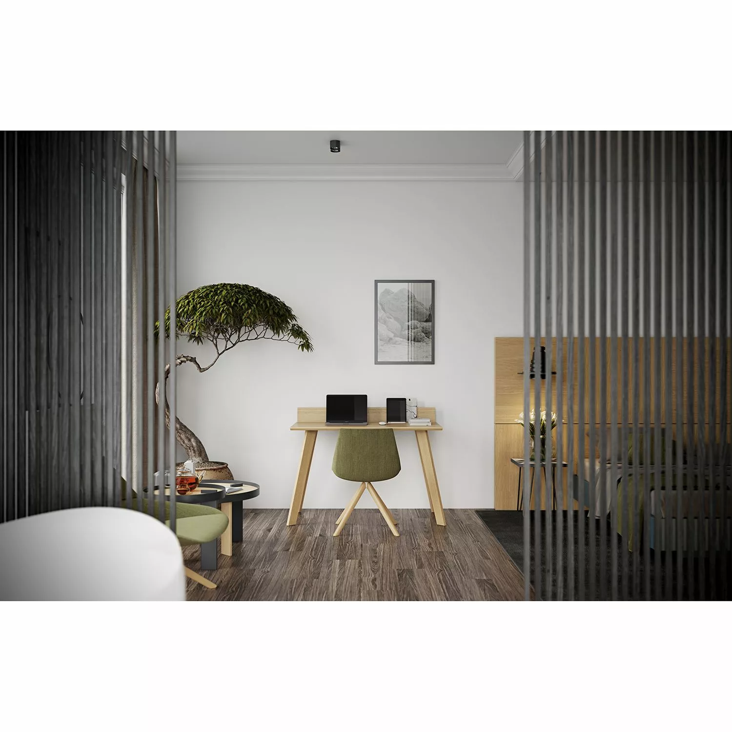 Temahome Schreibtisch Loft - Eiche 7 Temahome Schreibtisch Loft - Eiche – Bild 5