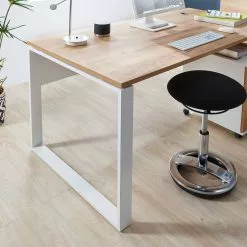 Germania Schreibtisch Lioni - Eiche Navarra Dekor / Weiß -Büromöbel Verkäufe 1000126195 180716 12473816 MOOD GALLERYIMAGES P000000001000126195 mood