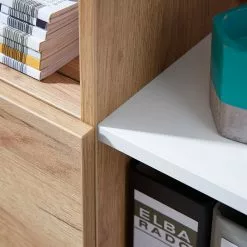 Germania Aktenschrank Lioni ll - Eiche Navarra Dekor / Weiß -Büromöbel Verkäufe 1000126234 181009 10480616 GALLERYIMAGES P000000001000126234