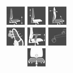 Topstar Bürodrehstuhl Lady Sitness Deluxe - Webstoff - Weiß -Büromöbel Verkäufe 1000127458 180807 17584703 ICON GALLERYIMAGES P000000001000127458 icon seal