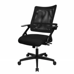 Topstar Bürodrehstuhl New S'move - Webstoff - Schwarz