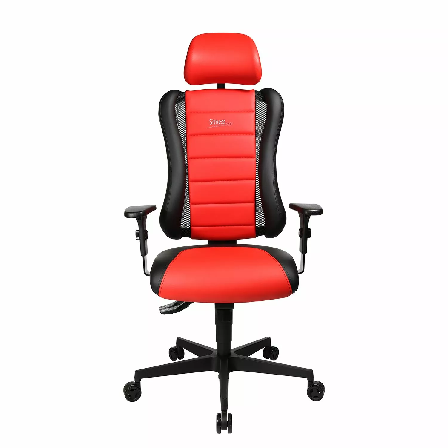 Topstar Gaming Chair Sitness RS - Kunstleder - Rot / Schwarz 6 Topstar Gaming Chair Sitness RS - Kunstleder - Rot / Schwarz – Bild 4