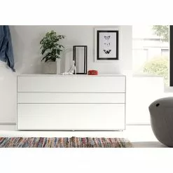 Now! by hülsta Sideboard hülsta now easy II - Lack Reinweiß -Büromöbel Verkäufe 1000127796 181004 11135202 MOOD GALLERYIMAGES P000000001000127796 mood