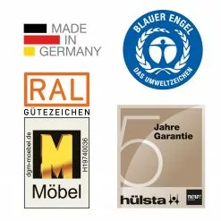 Now! by hülsta Regal hülsta now easy - Lack Reinweiß - Breite: 64 cm - Ausrichtung rechts -Büromöbel Verkäufe 1000127825 200803 07493100044 DETAILS P000000001000127825