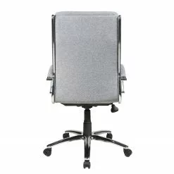 Duo Collection Chefsessel Lennes - Webstoff / Metall - Grau / Chrom -Büromöbel Verkäufe 1000129054 180817 15164858 GALLERYIMAGES P000000001000129054