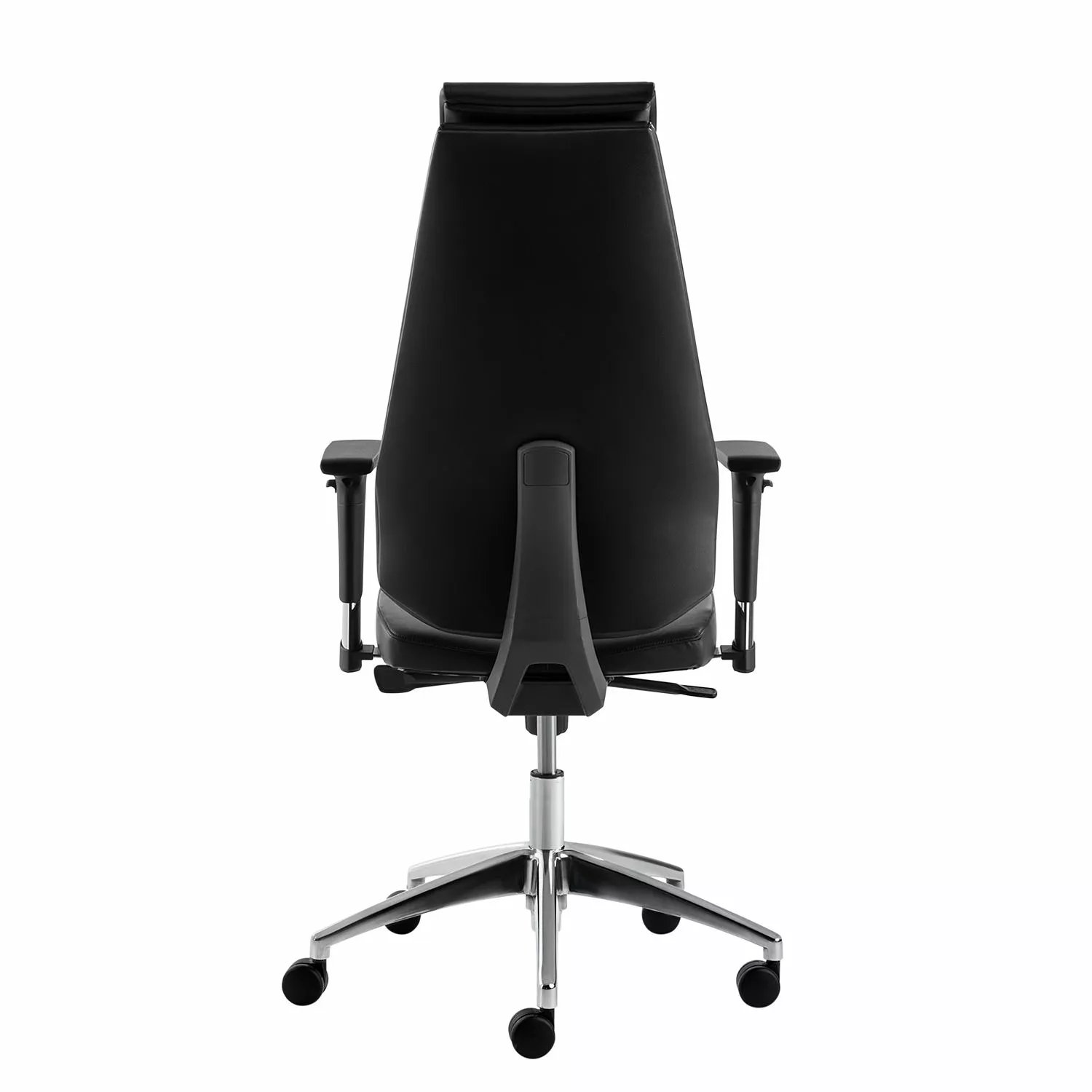 Mayer Sitzmöbel Bürodrehstuhl Lakota - Echtleder / Aluminium - Schwarz / Chrom 6 Mayer Sitzmöbel Bürodrehstuhl Lakota - Echtleder / Aluminium - Schwarz / Chrom – Bild 4