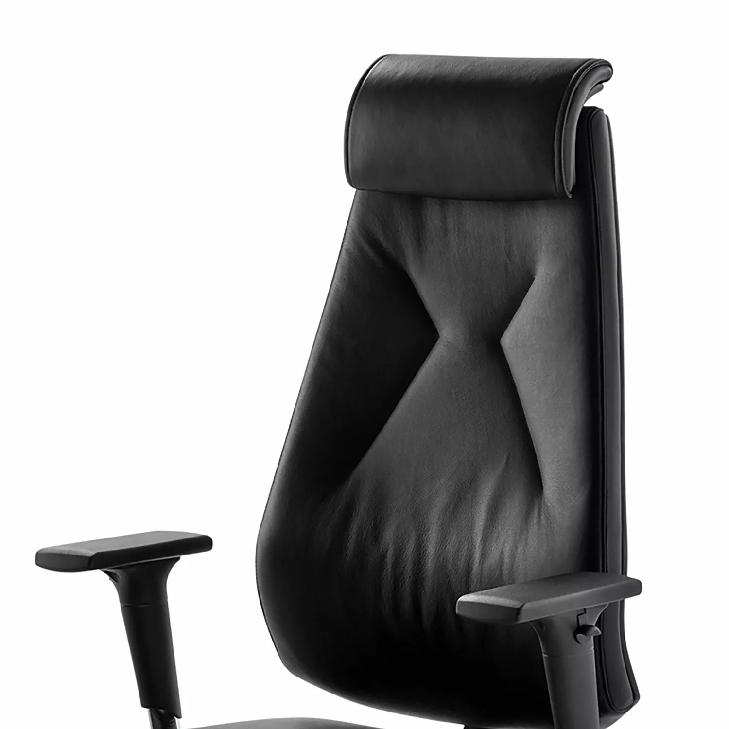 Mayer Sitzmöbel Bürodrehstuhl Lakota - Echtleder / Aluminium - Schwarz / Chrom 8 Mayer Sitzmöbel Bürodrehstuhl Lakota - Echtleder / Aluminium - Schwarz / Chrom – Bild 6