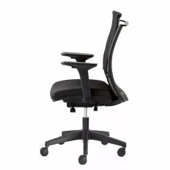 Home24office Bürodrehstuhl Wilton - Webstoff - Schwarz - Mit Armlehnen -Büromöbel Verkäufe 1000133117 180919 09515240 GALLERYIMAGES P000000001000133117