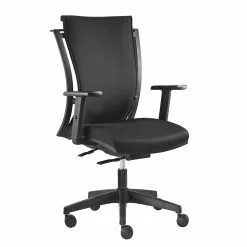 Home24office Bürodrehstuhl Wilton - Webstoff - Schwarz - Mit Armlehnen -Büromöbel Verkäufe 1000133117 180919 09515242 GALLERYIMAGES P000000001000133117