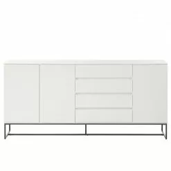 Fredriks Sideboard Zaddy I - Weiß / Schwarz 39 Fredriks Sideboard Zaddy I - Weiß / Schwarz -Büromöbel Verkäufe 1000134689 210426 13542800015 DETAILS P000000001000134689