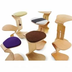 Mayer Sitzmöbel Hocker myERCOLINO - Laneve-Wolle / Echtholzfunier - Anthrazit -Büromöbel Verkäufe 1000137053 181116 132402173 GALLERYIMAGES P000000001000137053