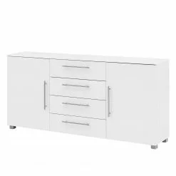 Schildmeyer Sideboard Danu - Weiß - Breite: 181 cm