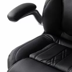 Furnitive Chefsessel Baylor XXL Kunstleder - Microfaser / Kunststoff - Schwarz -Büromöbel Verkäufe 1000147213 201007 14053100040 DETAILS P000000001000147213