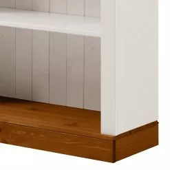 Maison Belfort Regal Bergen II - Kiefer massiv - Kiefer Weiß / Kiefer Bernstein -Büromöbel Verkäufe 1000147265 211122 08324502526 DETAILS P000000001000147265