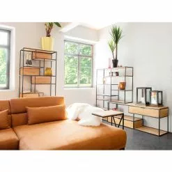 Red Living Regal Mello - Akazie massiv - Akazie Natur / Schwarz 9 Red Living Regal Mello - Akazie massiv - Akazie Natur / Schwarz -Büromöbel Verkäufe 1000150365 181212 12361900059 GALLERYIMAGES P000000001000150365