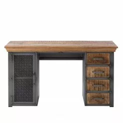 Ars manufacti Schreibtisch Hunter II - Mango massiv / Metall - Mango / Silber 18 Ars manufacti Schreibtisch Hunter II - Mango massiv / Metall - Mango / Silber -Büromöbel Verkäufe 1000150447 210630 15210600003 DETAILS P000000001000150447