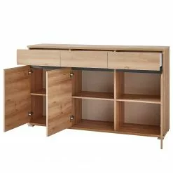 Germania Sideboard Lissabon - Buche Dekor / Anthrazit - Breite: 144 cm 11 Germania Sideboard Lissabon - Buche Dekor / Anthrazit - Breite: 144 cm -Büromöbel Verkäufe 1000150687 181217 15305300016 GALLERYIMAGES P000000001000150687