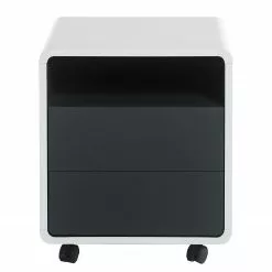 Loftscape Rollcontainer Cooks Hill - Matt Anthrazit / Matt Weiß -Büromöbel Verkäufe 1000150738 190110 15124600008 GALLERYIMAGES P000000001000150738