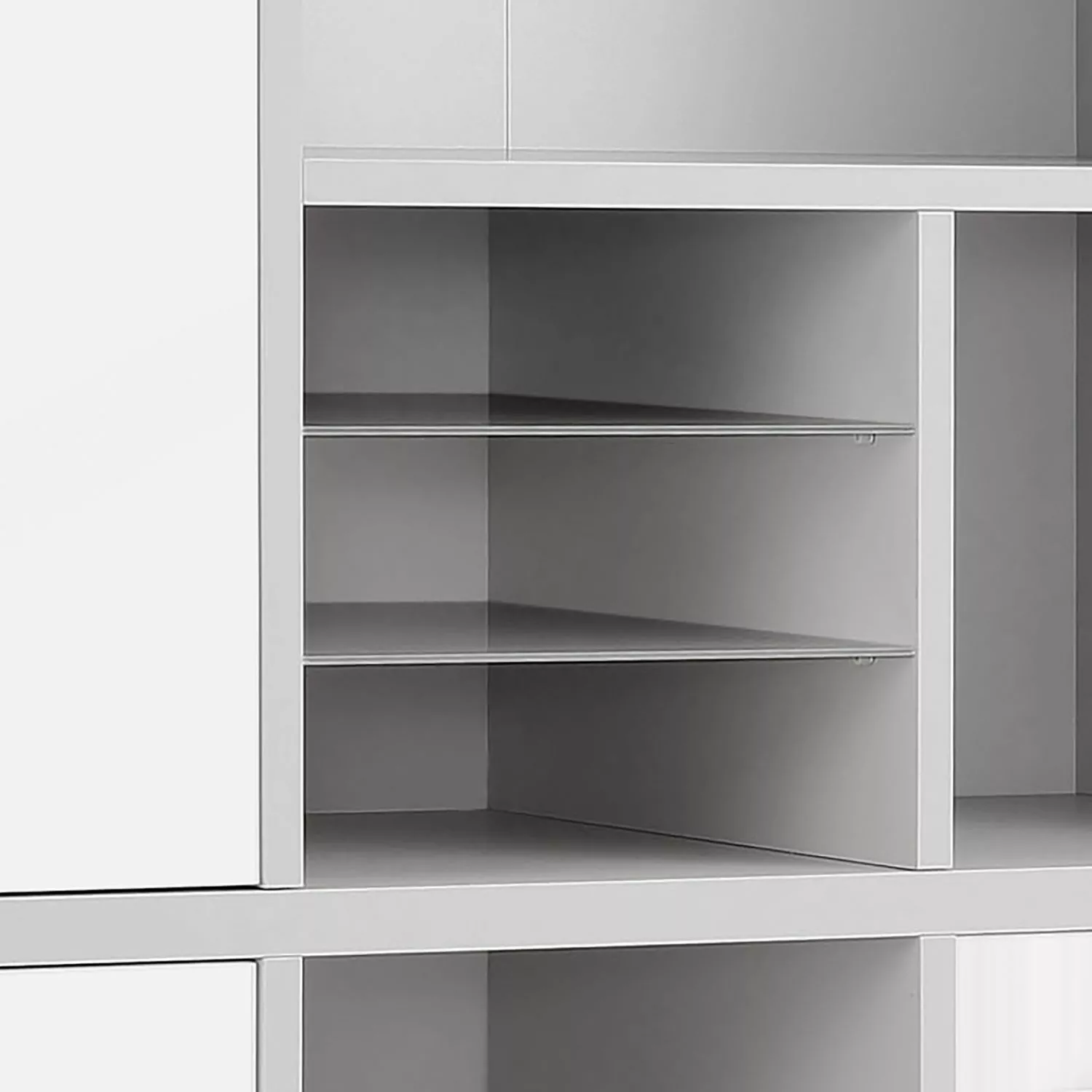 Maja Möbel Aktenschrank Set Plus V - Farbe - Weiß / Platingrau 6 Maja Möbel Aktenschrank Set Plus V - Farbe - Weiß / Platingrau – Bild 4