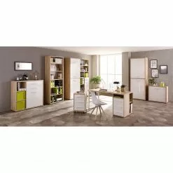 Maja Möbel Aktenschrank Set Plus III - Farbe - Weiß / Eiche Dekor -Büromöbel Verkäufe 1000152696 190123 10093200048 MOOD GALLERYIMAGES P000000001000152696 mood