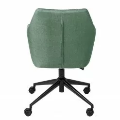 Mørteens Bürodrehstuhl Nicholas II - Webstoff Cors: Mintgrau - Schwarz -Büromöbel Verkäufe 1000153565 190130 09415900005 GALLERYIMAGES P000000001000153565