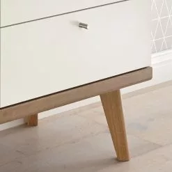 Norrwood Kommode Gyland - Matt Weiß / Eiche Riviera Dekor -Büromöbel Verkäufe 1000164005 190307 08392100036 GALLERYIMAGES P000000001000164005