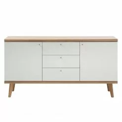 Norrwood Sideboard Gyland - Matt Weiß / Eiche Riviera Dekor 19 Norrwood Sideboard Gyland - Matt Weiß / Eiche Riviera Dekor -Büromöbel Verkäufe 1000164014 190307 08392400097 GALLERYIMAGES P000000001000164014