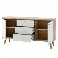 Norrwood Sideboard Gyland - Matt Weiß / Eiche Riviera Dekor 20 Norrwood Sideboard Gyland - Matt Weiß / Eiche Riviera Dekor -Büromöbel Verkäufe 1000164014 190307 08392400098 GALLERYIMAGES P000000001000164014