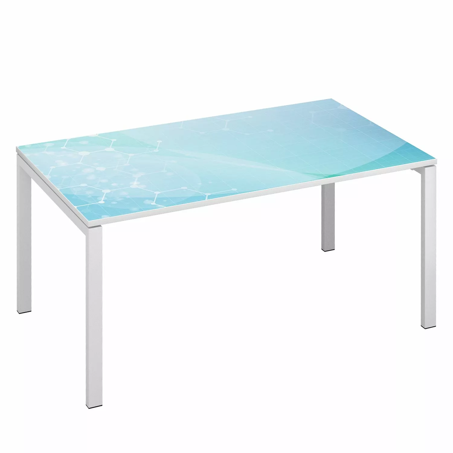 EasyOffice by Paperflow Schreibtisch easyDesk Office I - Weiß - Breite: 140 cm 3 EasyOffice by Paperflow Schreibtisch easyDesk Office I - Weiß - Breite: 140 cm