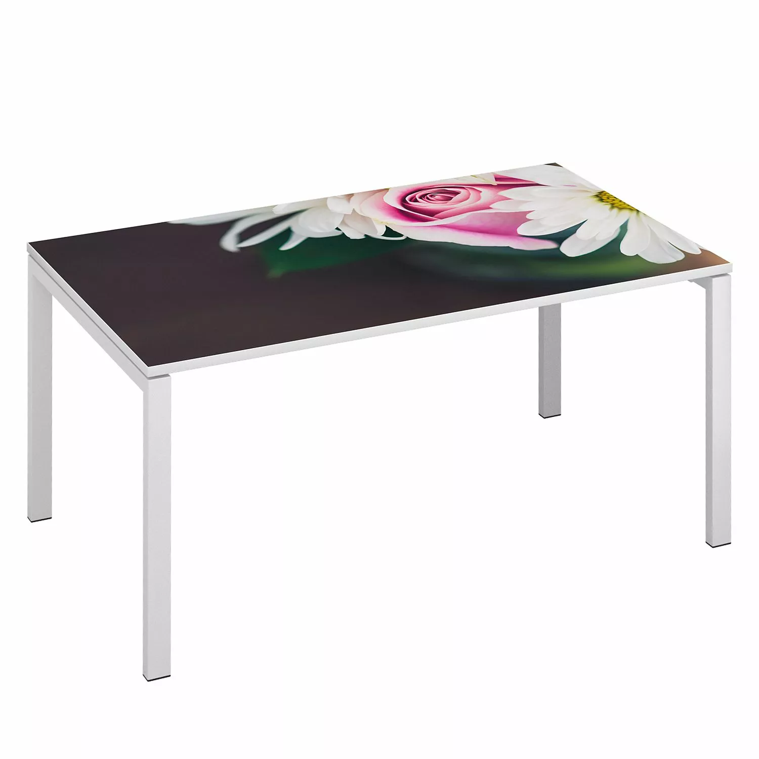 EasyOffice by Paperflow Schreibtisch easyDesk Floral II - Weiß - Breite: 140 cm 3 EasyOffice by Paperflow Schreibtisch easyDesk Floral II - Weiß - Breite: 140 cm