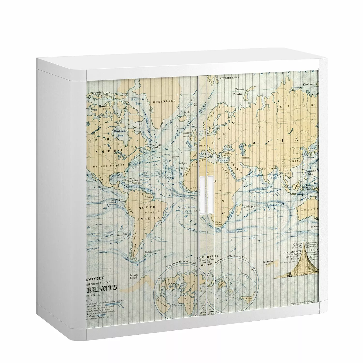 EasyOffice by Paperflow Aktenschrank easyOffice Vintage IV - Kunststoff - Weiß 3 EasyOffice by Paperflow Aktenschrank easyOffice Vintage IV - Kunststoff - Weiß