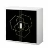 EasyOffice by Paperflow Aktenschrank easyOffice Classic Chic III - Kunststoff - Schwarz / Weiß 1 EasyOffice by Paperflow Aktenschrank easyOffice Classic Chic III - Kunststoff - Schwarz / Weiß -Büromöbel Verkäufe 1000166727 190326 14004900072 IMAGE P000000001000166727