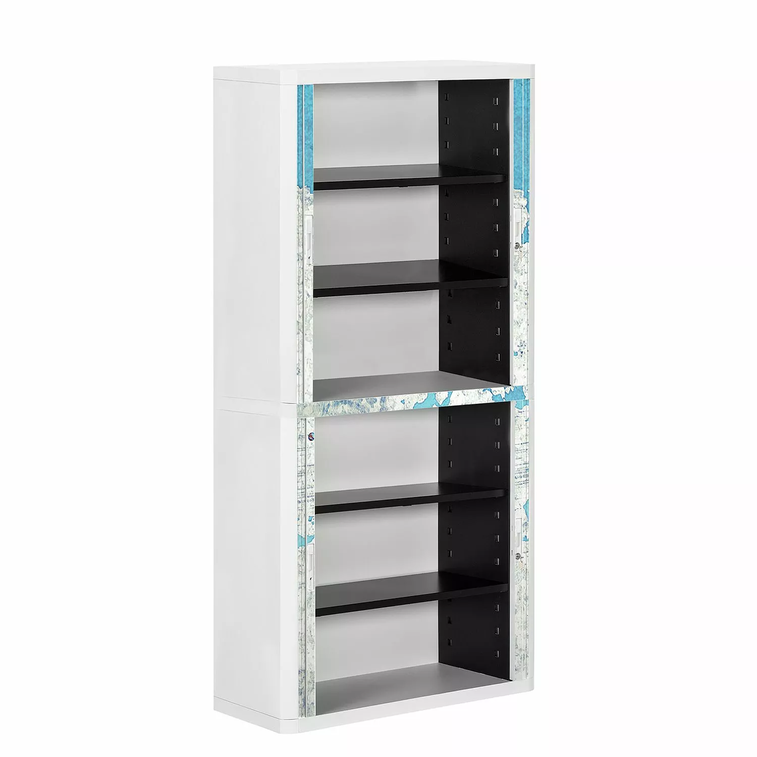 EasyOffice by Paperflow Aktenschrank easyOffice Industrial VI - Kunststoff - Weiß 4 EasyOffice by Paperflow Aktenschrank easyOffice Industrial VI - Kunststoff - Weiß – Bild 2