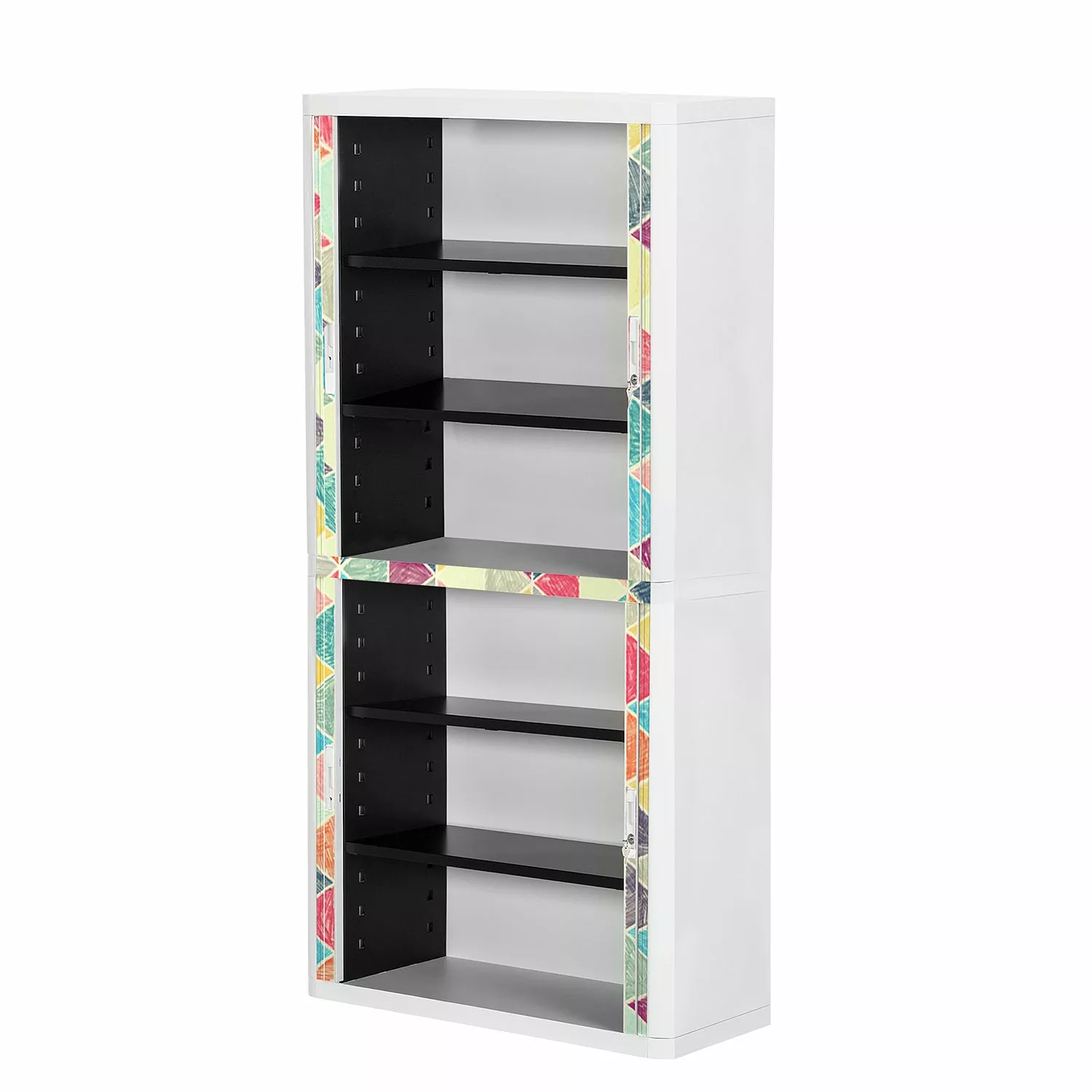 EasyOffice by Paperflow Aktenschrank easyOffice Vintage VII - Kunststoff - Weiß 4 EasyOffice by Paperflow Aktenschrank easyOffice Vintage VII - Kunststoff - Weiß – Bild 2