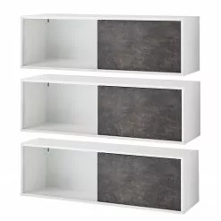 Germania Büroset Altino (7-teilig) - Basalt / Weiß -Büromöbel Verkäufe 1000166777 190329 13033600185 GALLERYIMAGES P000000001000166777