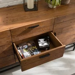 Ars manufacti Sideboard Grasby II - Altholz Pinie / Metall - Pinie Dunkel / Schwarz 25 Ars manufacti Sideboard Grasby II - Altholz Pinie / Metall - Pinie Dunkel / Schwarz -Büromöbel Verkäufe 1000168548 191126 17373400011 DETAILS P000000001000168548