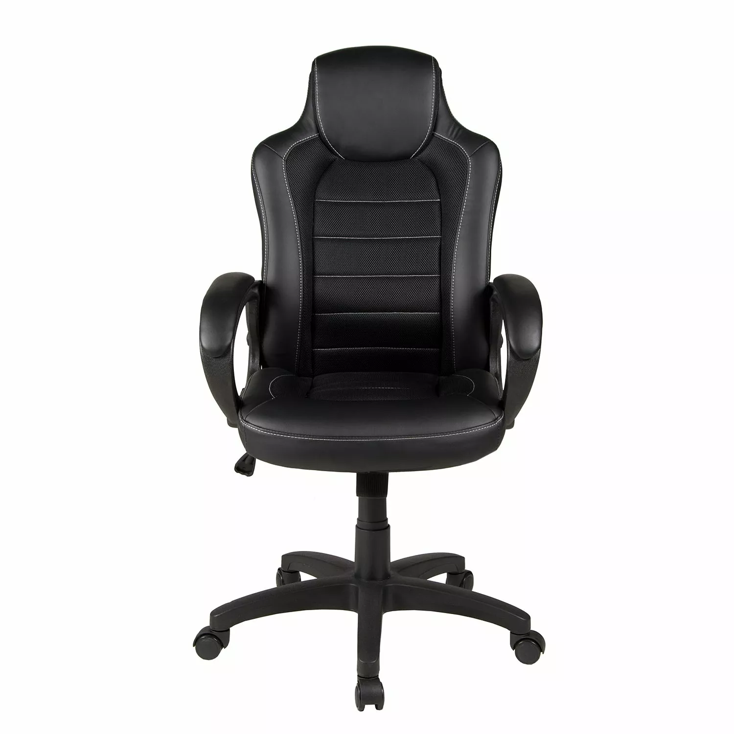 Duo Collection Bürodrehstuhl Joris - Kunstleder / Kunststoff - Schwarz 9 Duo Collection Bürodrehstuhl Joris - Kunstleder / Kunststoff - Schwarz – Bild 7