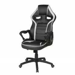 Duo Collection Gaming Chair Splash - Kunstleder / Kunststoff - Schwarz / Hellgrau