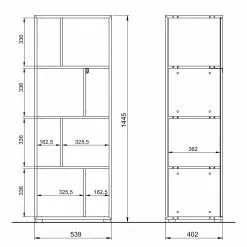 Germania Regal Coruna - Eiche Grandson Dekor 9 Germania Regal Coruna - Eiche Grandson Dekor -Büromöbel Verkäufe 1000168942 190403 11353600071 GALLERYIMAGES P000000001000168942